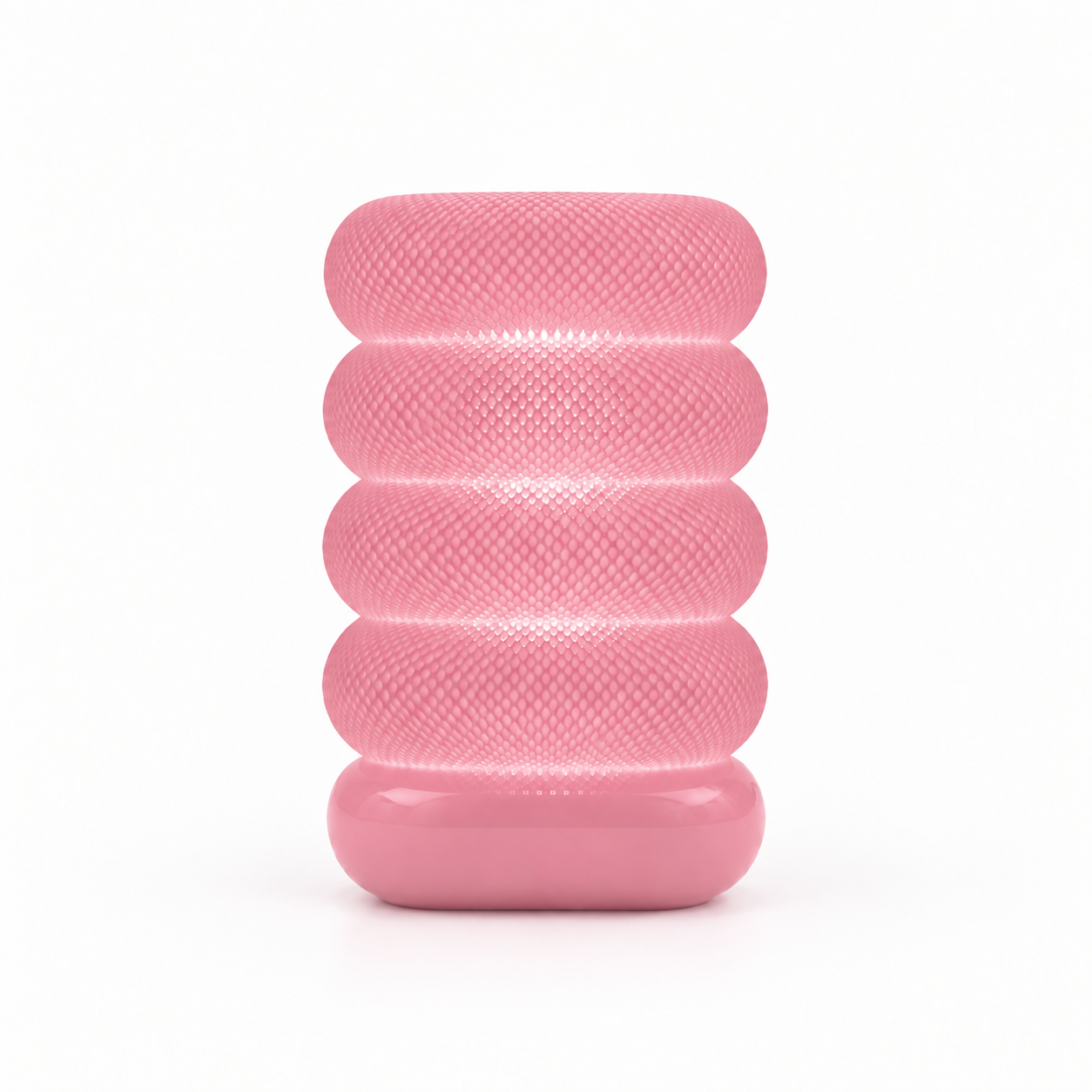 Lámpara Capas de Hogarq, color rosado
